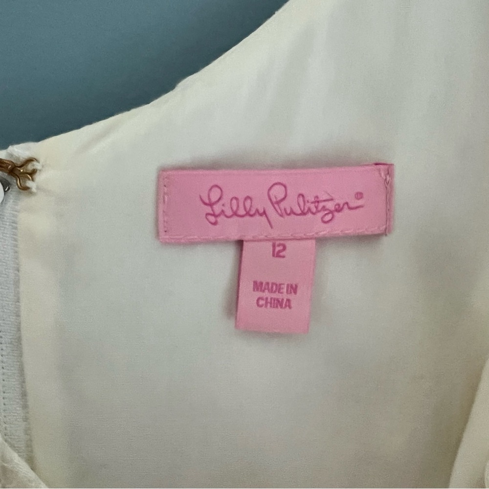Lilly Pulitzer Posey Resort White Daisy Lane Dress - Picture 4 of 7